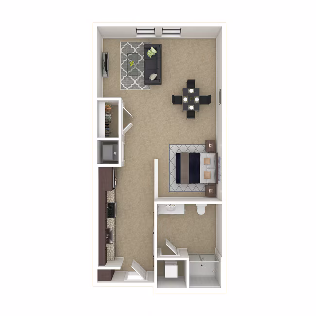 Unit 3445 3445 floor plan